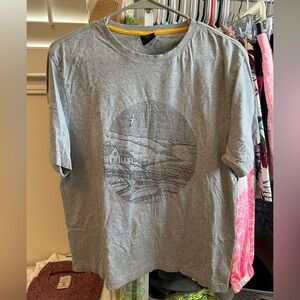 Finisterre Gray Graphic Men's T-Shirt